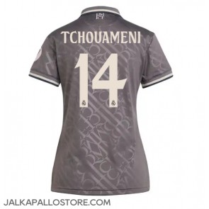 Real Madrid Aurelien Tchouameni #14 Kolmaspaita Naisten 2024-25 Lyhythihainen